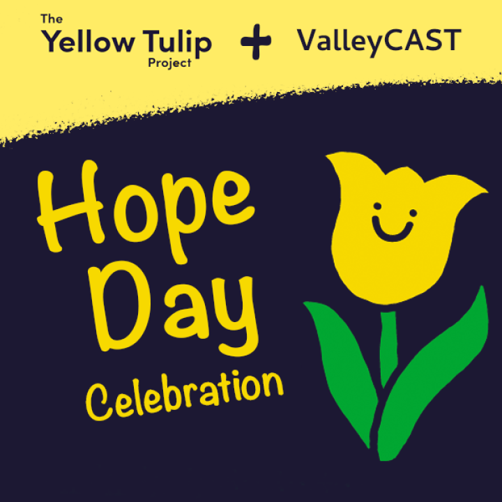 ValleyCAST hosts a Yellow Tulip Gardens Hope Day Walk & Celebration